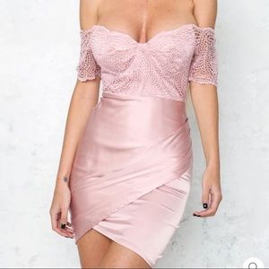 Hello Molly Together Again Dress in Blush